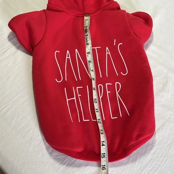 Rae Dunn Santa’s Helper dog sweater - Picture 5 of 6